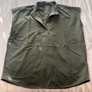 Figs green Rafaela Oversized Scrub Top